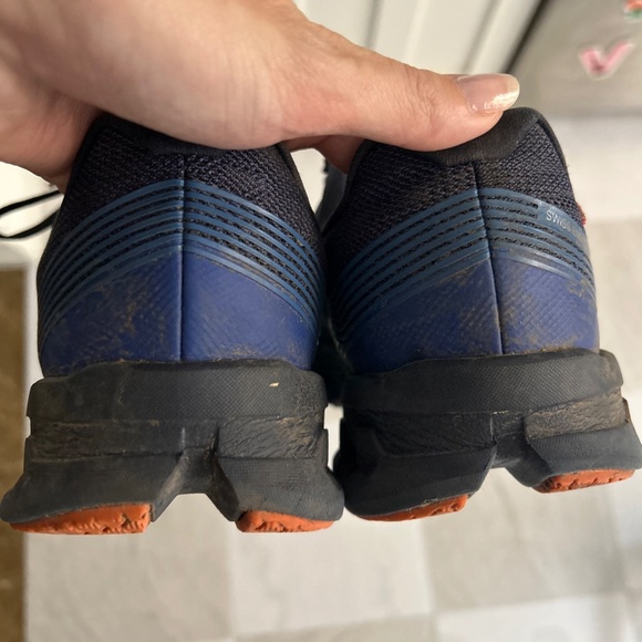 On Cloudgo Men’s 9 Indigo/Ink Navy Blue Sneakers - Picture 12 of 13